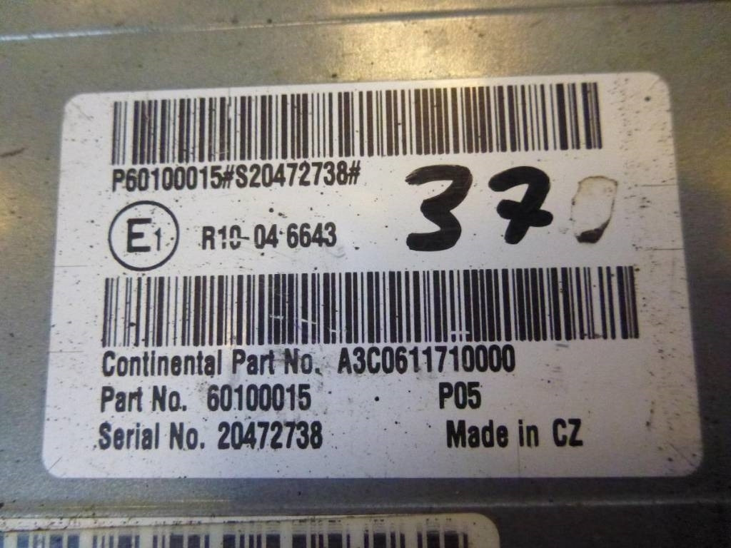 Volvo L 220 E, Motorstyrenhet, 60100015 - النظام الكهربائي - آلات البناء: صور 2 Volvo L 220 E, Motorstyrenhet, 60100015 - النظام الكهربائي - آلات البناء: صور 2