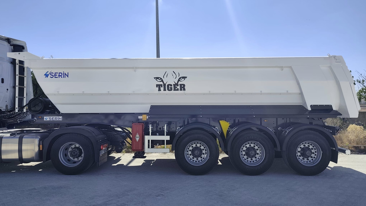 قلابة نصف مقطورة لنقل البضائع الحرة جديد SERIN Tiger HARDOX  28 m³ Tipper Semi-Trailer: صور 10