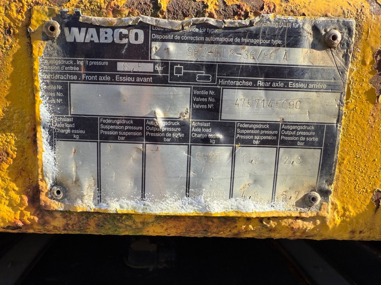 عربة مسطحة منخفضة نصف مقطورة Goldhofer SPZ DL 3-36/80A, 56ton Goldhofer SPZ DL 3-36/80A, 56ton, 3m teleskop: صور 15