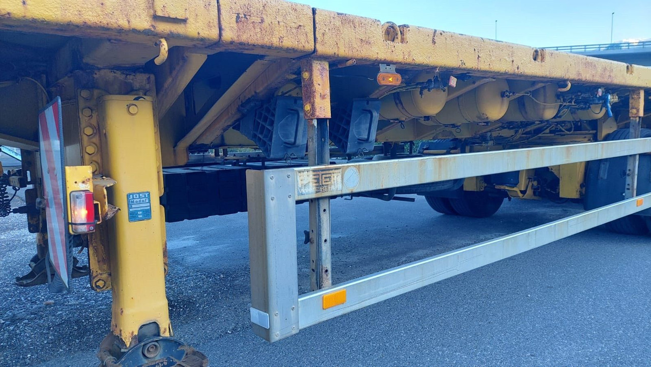 Goldhofer SPZ DL 3-36/80A, 56ton Goldhofer SPZ DL 3-36/80A, 56ton, 3m teleskop - عربة مسطحة منخفضة نصف مقطورة: صور 5 Goldhofer SPZ DL 3-36/80A, 56ton Goldhofer SPZ DL 3-36/80A, 56ton, 3m teleskop - عربة مسطحة منخفضة نصف مقطورة: صور 5
