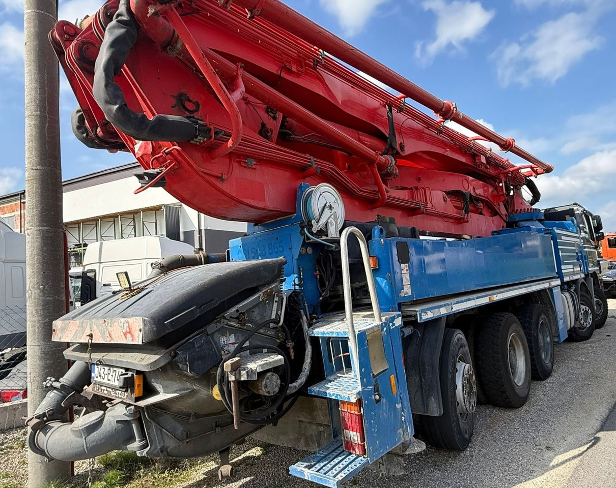 Mercedes-Benz Actros 4448 10x4, E5, MP-3, Putzmeister M46-5 - مضخة خرسانة: صور 4 Mercedes-Benz Actros 4448 10x4, E5, MP-3, Putzmeister M46-5 - مضخة خرسانة: صور 4