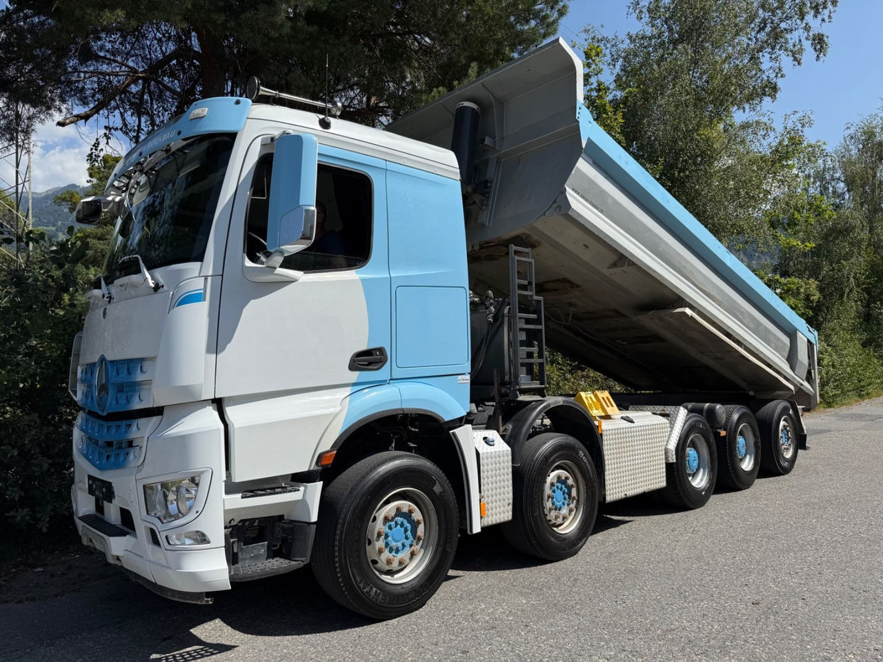 Mercedes-Benz Arocs 4451 10x4, E6, Swiss Kipper, Dumper - قلابات: صور 1 Mercedes-Benz Arocs 4451 10x4, E6, Swiss Kipper, Dumper - قلابات: صور 1