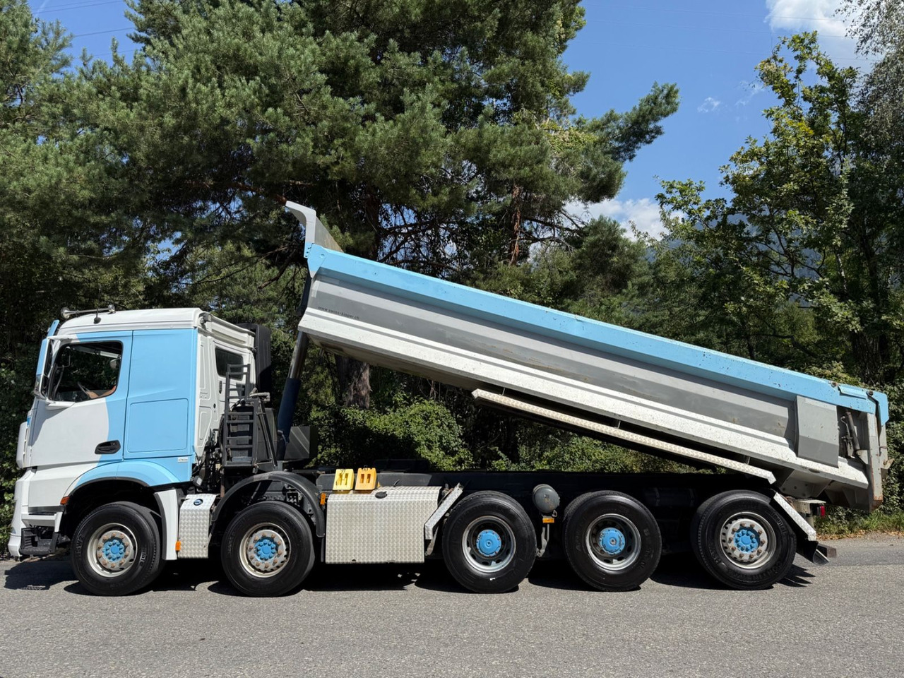 Mercedes-Benz Arocs 4451 10x4, E6, Swiss Kipper, Dumper - قلابات: صور 3 Mercedes-Benz Arocs 4451 10x4, E6, Swiss Kipper, Dumper - قلابات: صور 3