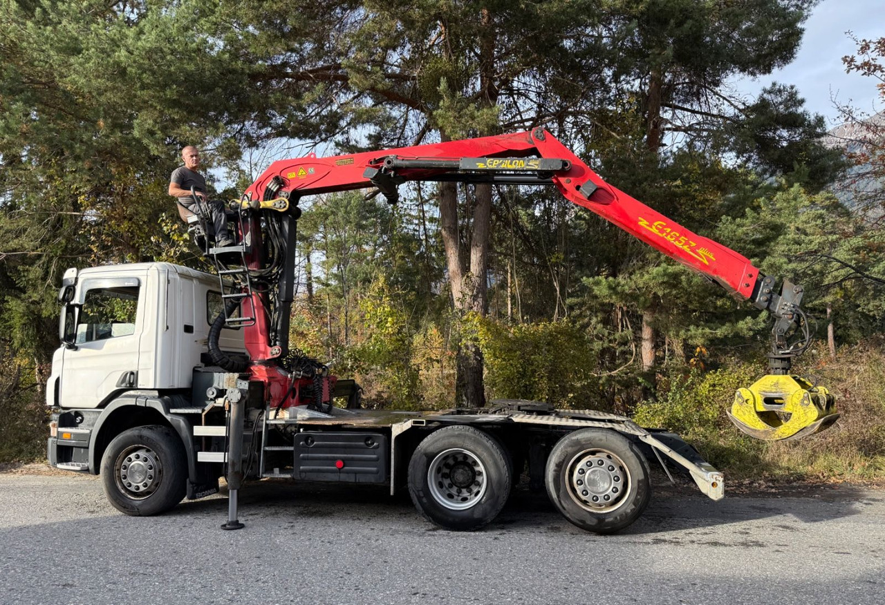 Scania P380 LB 6x2,E4,Palfinger Epsilon E165Z Plus,Kran - شاحنة جرار: صور 5 Scania P380 LB 6x2,E4,Palfinger Epsilon E165Z Plus,Kran - شاحنة جرار: صور 5