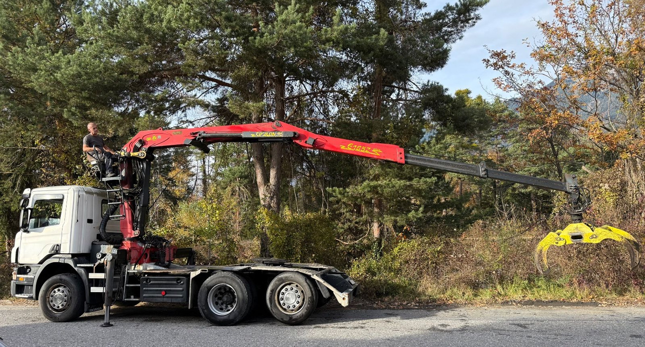 Scania P380 LB 6x2,E4,Palfinger Epsilon E165Z Plus,Kran - شاحنة جرار: صور 3 Scania P380 LB 6x2,E4,Palfinger Epsilon E165Z Plus,Kran - شاحنة جرار: صور 3