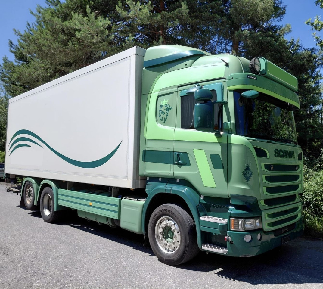 Scania R450 6x2, E6, Thermo King UT 1200, Ladebordwand - مبردة شاحنة: صور 4 Scania R450 6x2, E6, Thermo King UT 1200, Ladebordwand - مبردة شاحنة: صور 4