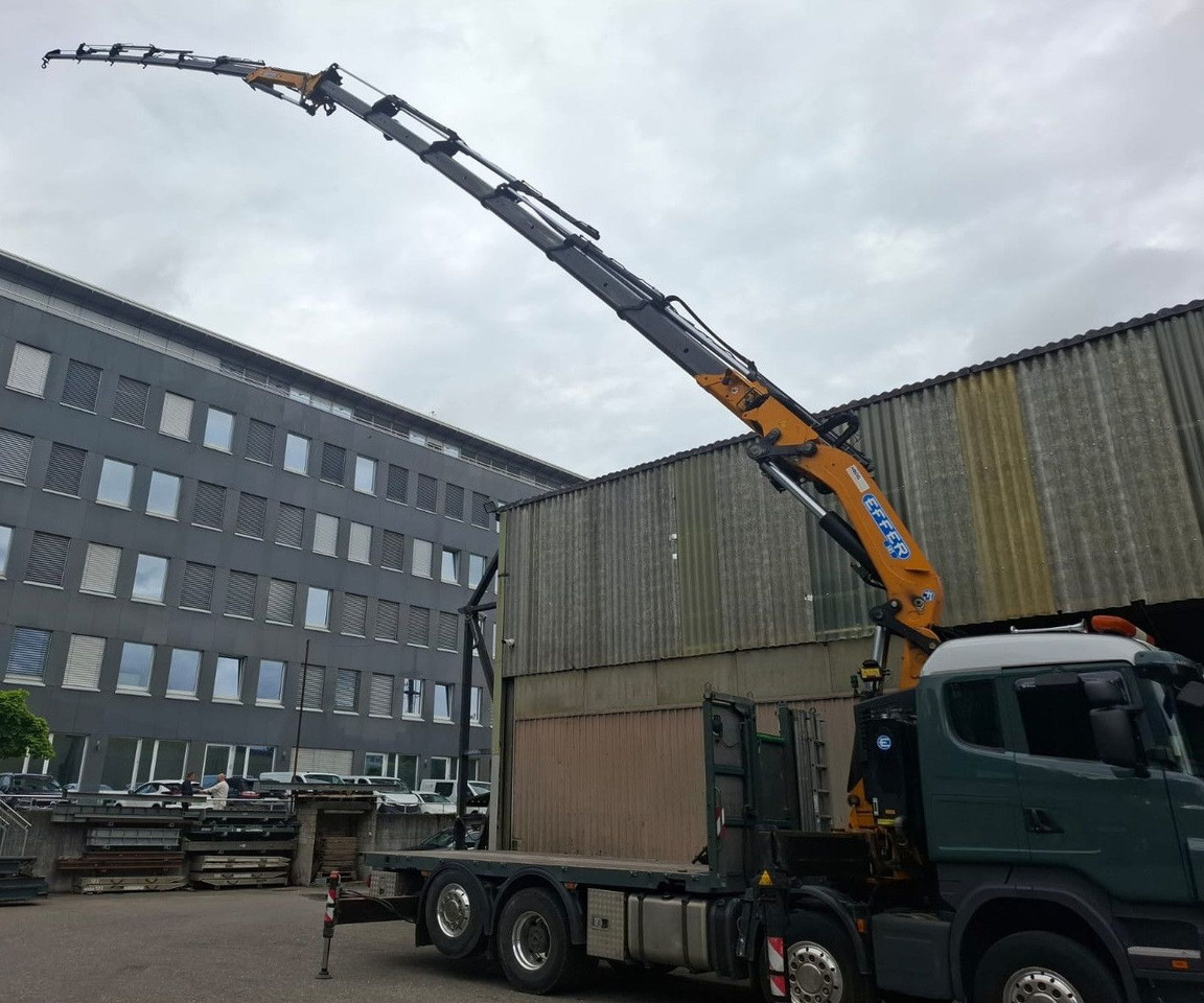 Scania R500 V8 8x2, E5, Effer 585 6S + Flyjib + winch - شاحنة كرين: صور 3 Scania R500 V8 8x2, E5, Effer 585 6S + Flyjib + winch - شاحنة كرين: صور 3