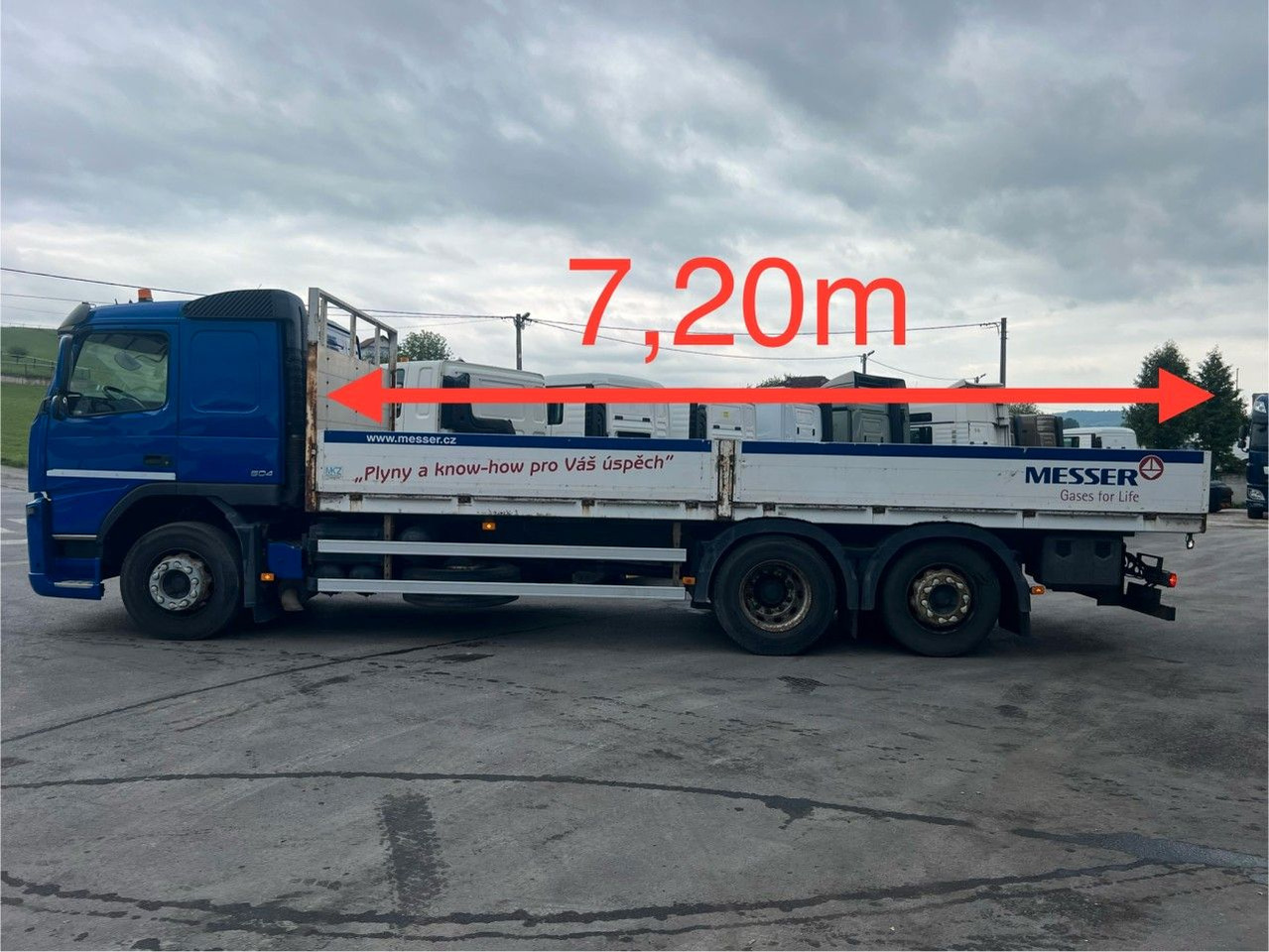 Volvo FM 460 6x2, E5, L:7200mm - شاحنات مسطحة: صور 4 Volvo FM 460 6x2, E5, L:7200mm - شاحنات مسطحة: صور 4