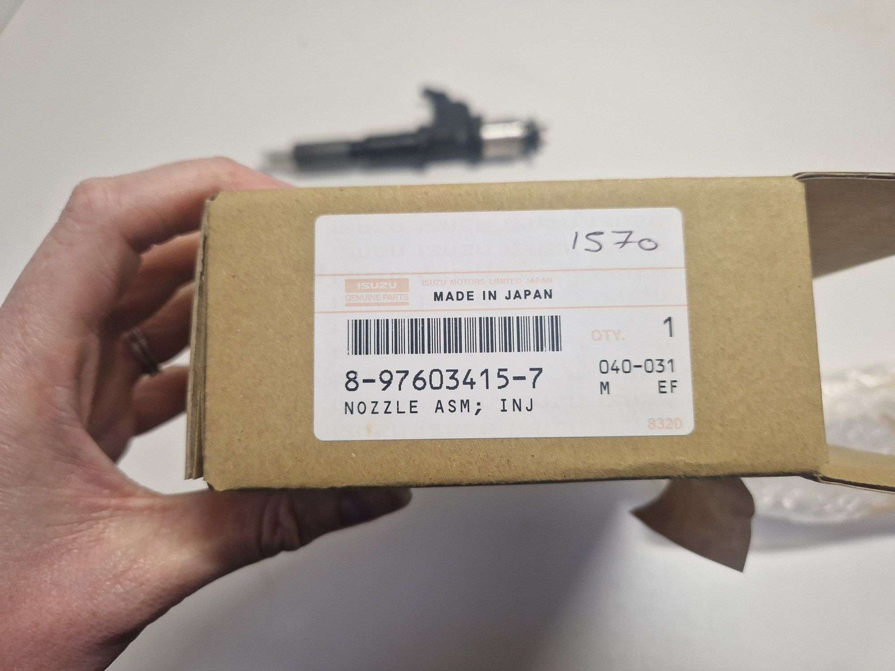 Isuzu 8976034157 Fuel Injector Denso 5516/4157 - المحرك و قطع الغيار - آلات البناء: صور 3 Isuzu 8976034157 Fuel Injector Denso 5516/4157 - المحرك و قطع الغيار - آلات البناء: صور 3