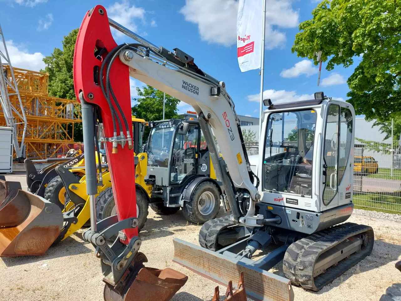 2015 Wacker Neuson 50Z3 - حفارة مصغرة: صور 1 2015 Wacker Neuson 50Z3 - حفارة مصغرة: صور 1