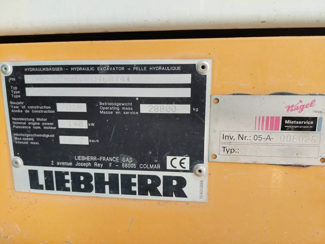 حفارات زحافة 2018 Liebherr R 926 LC: صور 11 حفارات زحافة 2018 Liebherr R 926 LC: صور 11