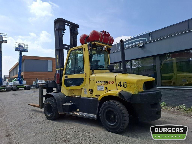 Hyster H8.0FT-9 - رافعة شوكية تعمل بالغاز: صور 4 Hyster H8.0FT-9 - رافعة شوكية تعمل بالغاز: صور 4