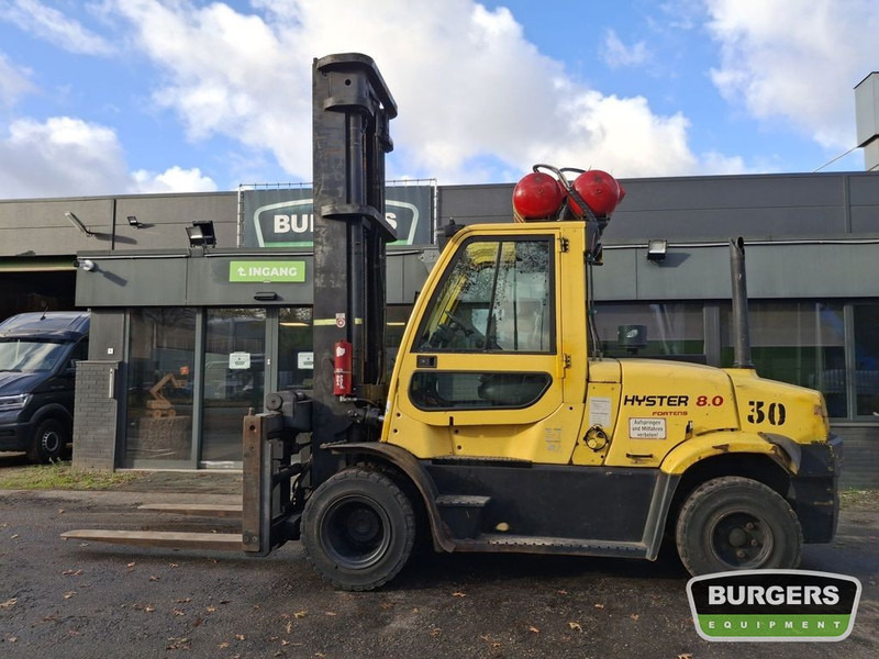 Hyster H8.0FT-9 - رافعة شوكية تعمل بالغاز: صور 5 Hyster H8.0FT-9 - رافعة شوكية تعمل بالغاز: صور 5