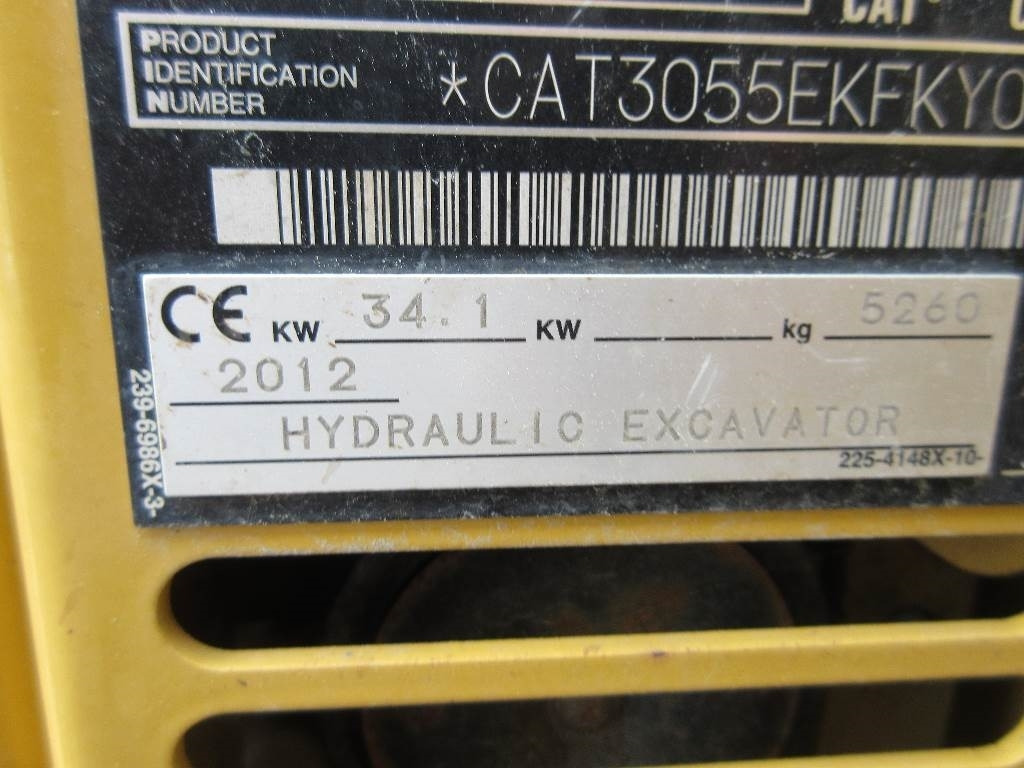 CAT 305.5 E CR Dismantled: only spare parts - حفارة مصغرة: صور 4 CAT 305.5 E CR Dismantled: only spare parts - حفارة مصغرة: صور 4
