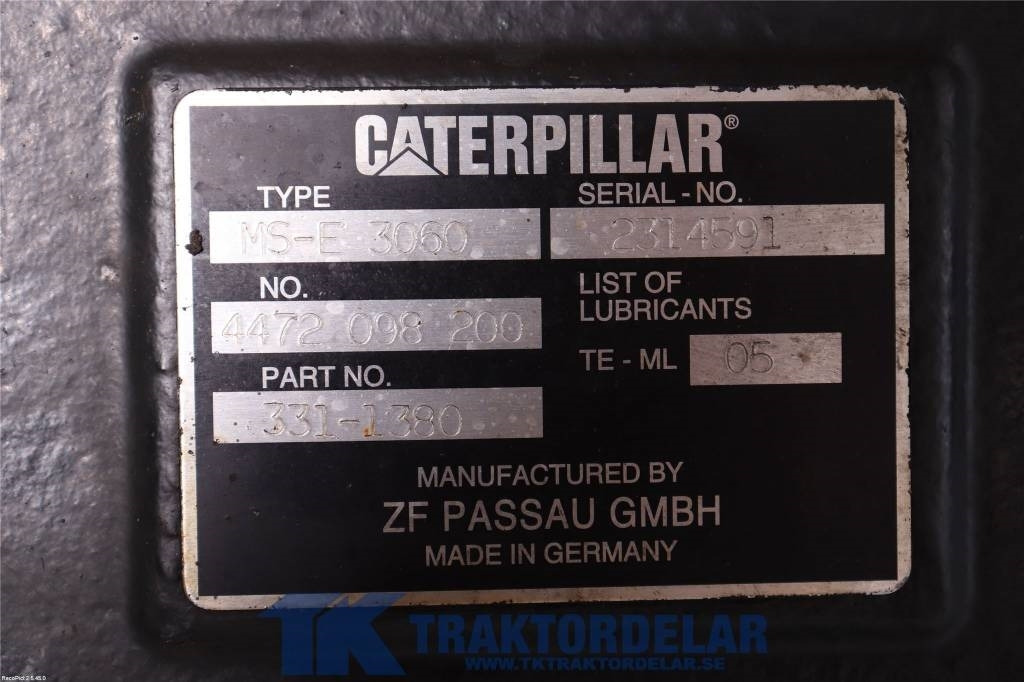 CAT 316 D Framvagn - المحور و قطع الغيار - آلات البناء: صور 4 CAT 316 D Framvagn - المحور و قطع الغيار - آلات البناء: صور 4
