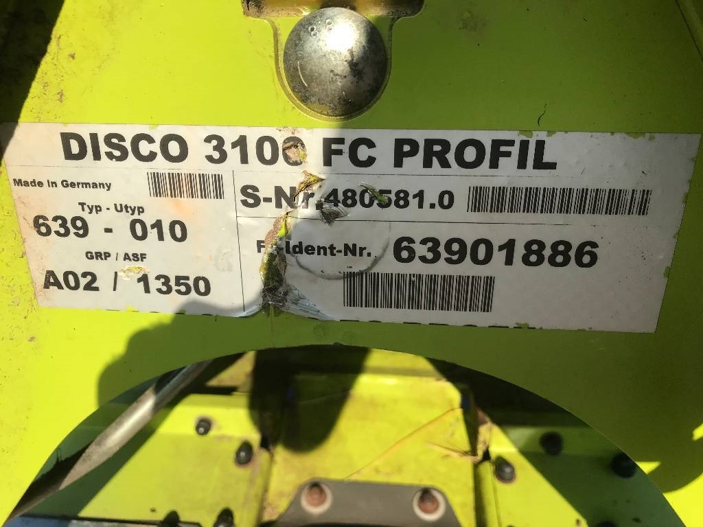 Claas 3100 FC Dismantled for spare parts - جزازة: صور 2 Claas 3100 FC Dismantled for spare parts - جزازة: صور 2