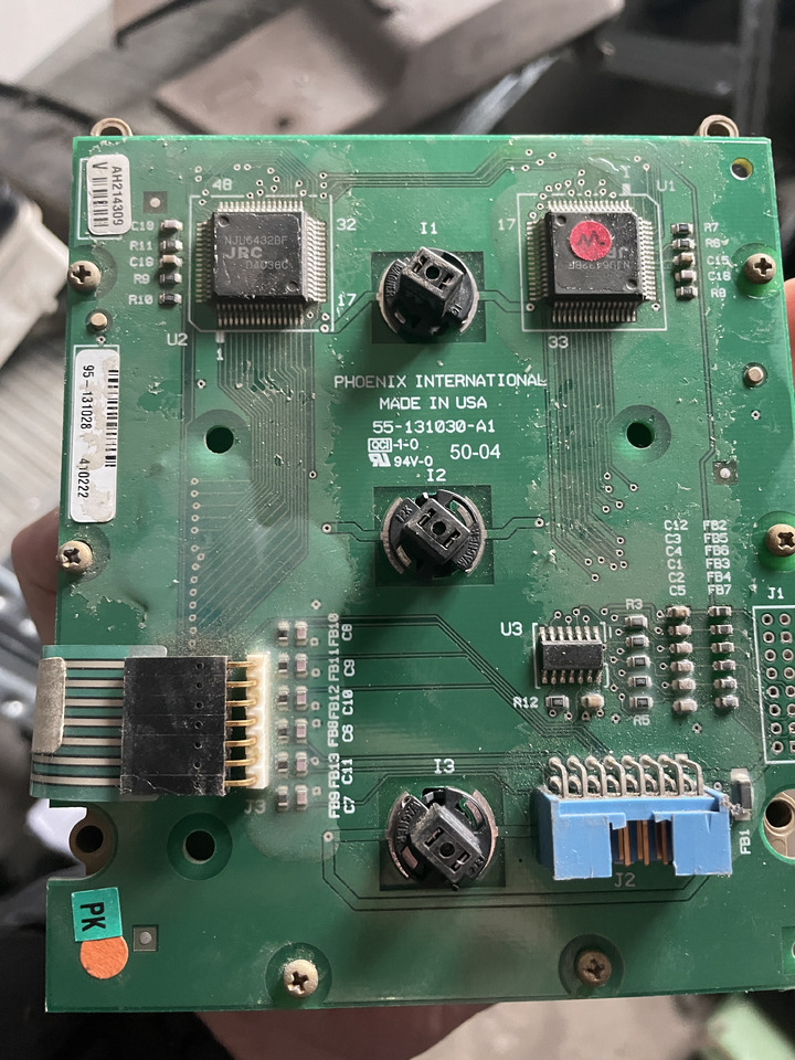 John Deere WTS CTS STS - AUTO COMBINE ADJUST - moduł sterownik AH214309 - النظام الكهربائي - حصادة شاملة: صور 1 John Deere WTS CTS STS - AUTO COMBINE ADJUST - moduł sterownik AH214309 - النظام الكهربائي - حصادة شاملة: صور 1