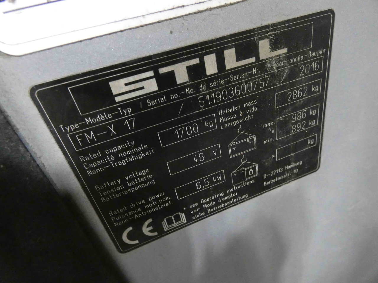 STILL FM-X 17 - شاحنة مناولة: صور 2 STILL FM-X 17 - شاحنة مناولة: صور 2