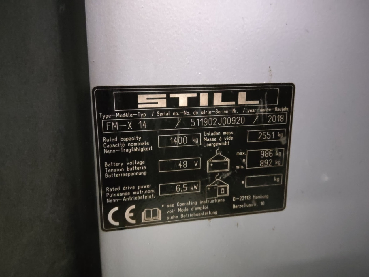 STILL FM-X14 - شاحنة مناولة: صور 4 STILL FM-X14 - شاحنة مناولة: صور 4