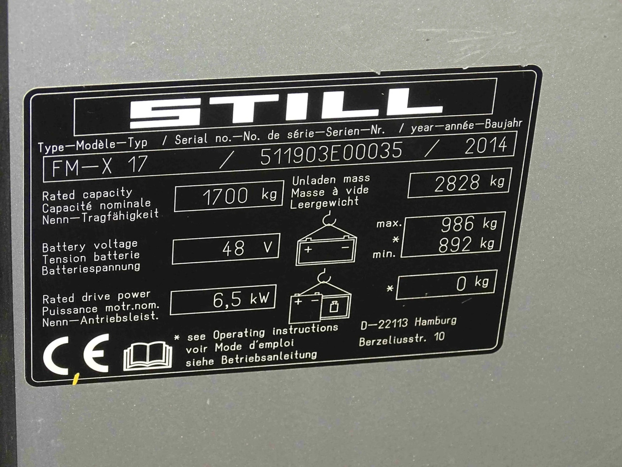 STILL FM-X17 - شاحنة مناولة: صور 5 STILL FM-X17 - شاحنة مناولة: صور 5