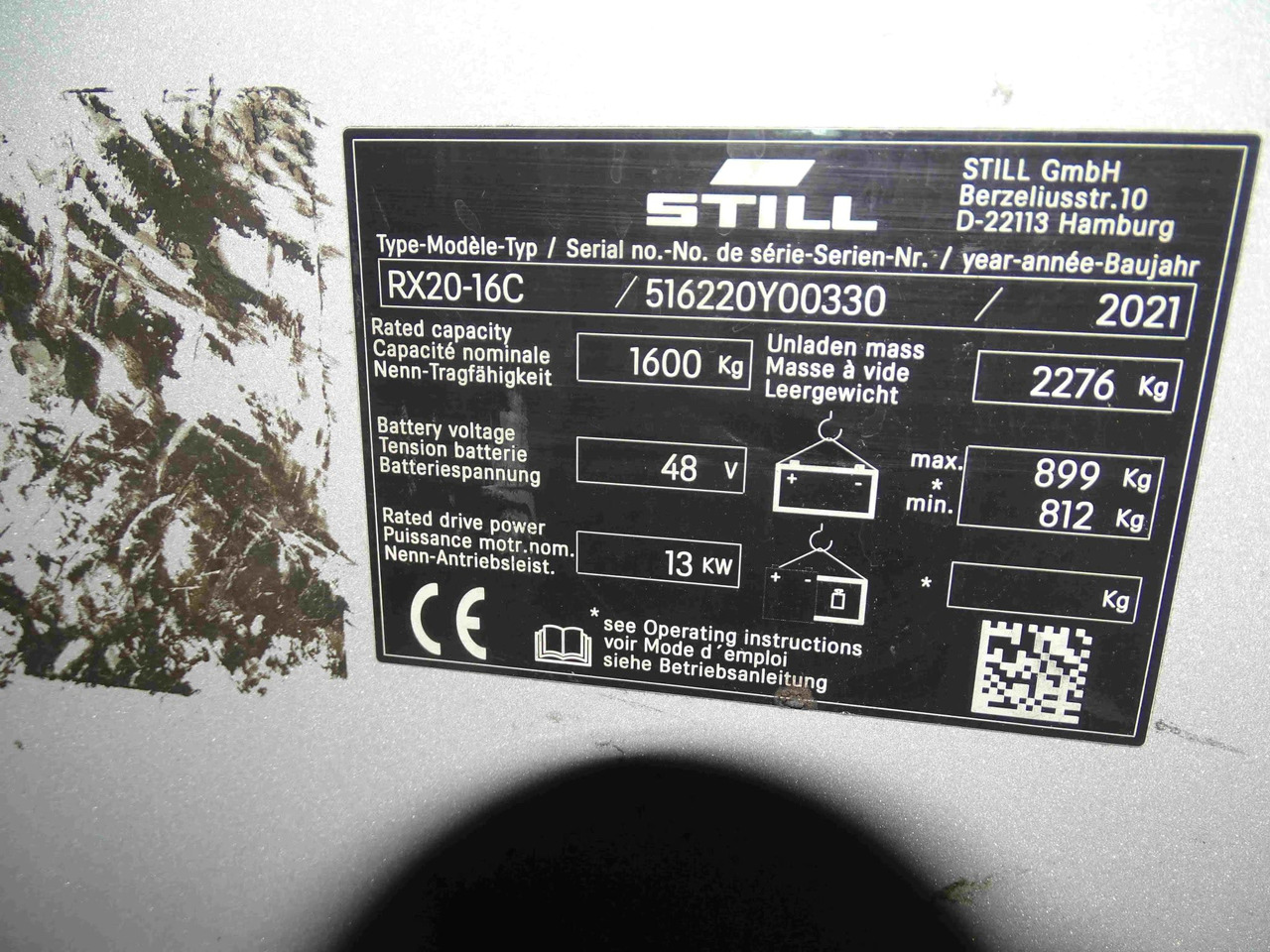 STILL RX20-16C - رافعة شوكية كهربائية: صور 5 STILL RX20-16C - رافعة شوكية كهربائية: صور 5