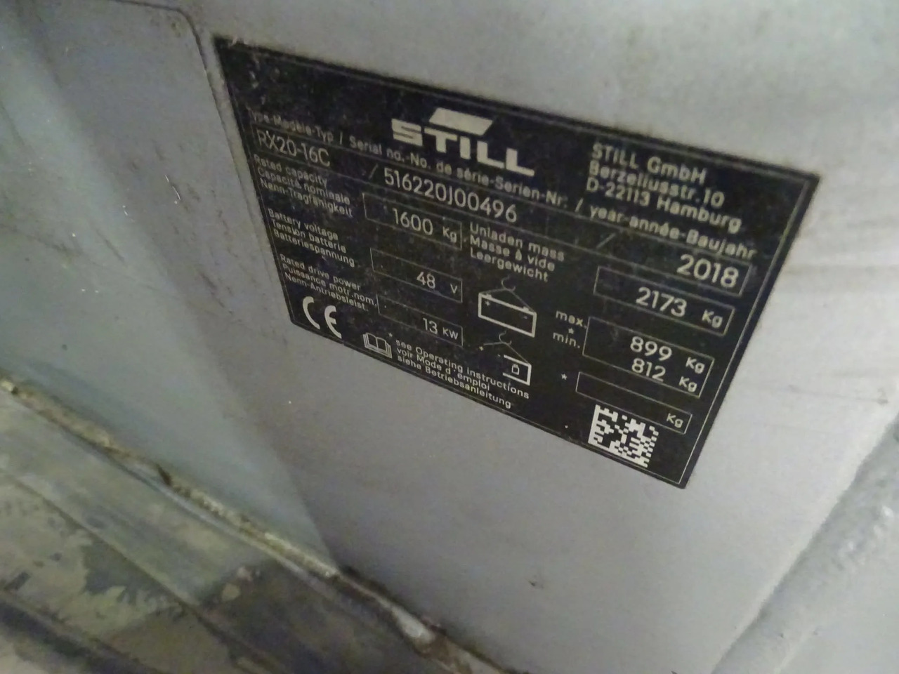 STILL RX20-16C - رافعة شوكية كهربائية: صور 5 STILL RX20-16C - رافعة شوكية كهربائية: صور 5