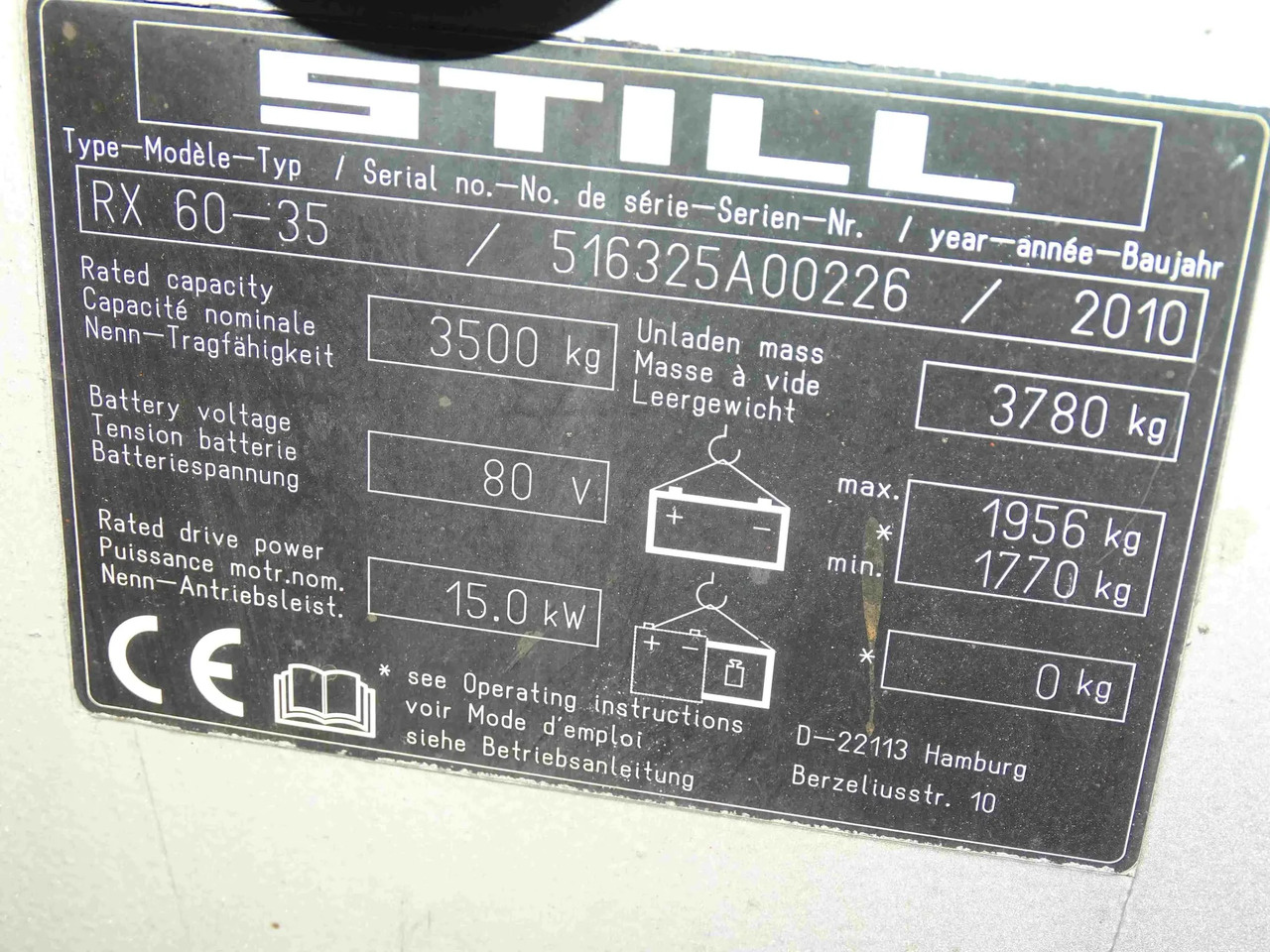 STILL RX60-35 - رافعة شوكية كهربائية: صور 5 STILL RX60-35 - رافعة شوكية كهربائية: صور 5