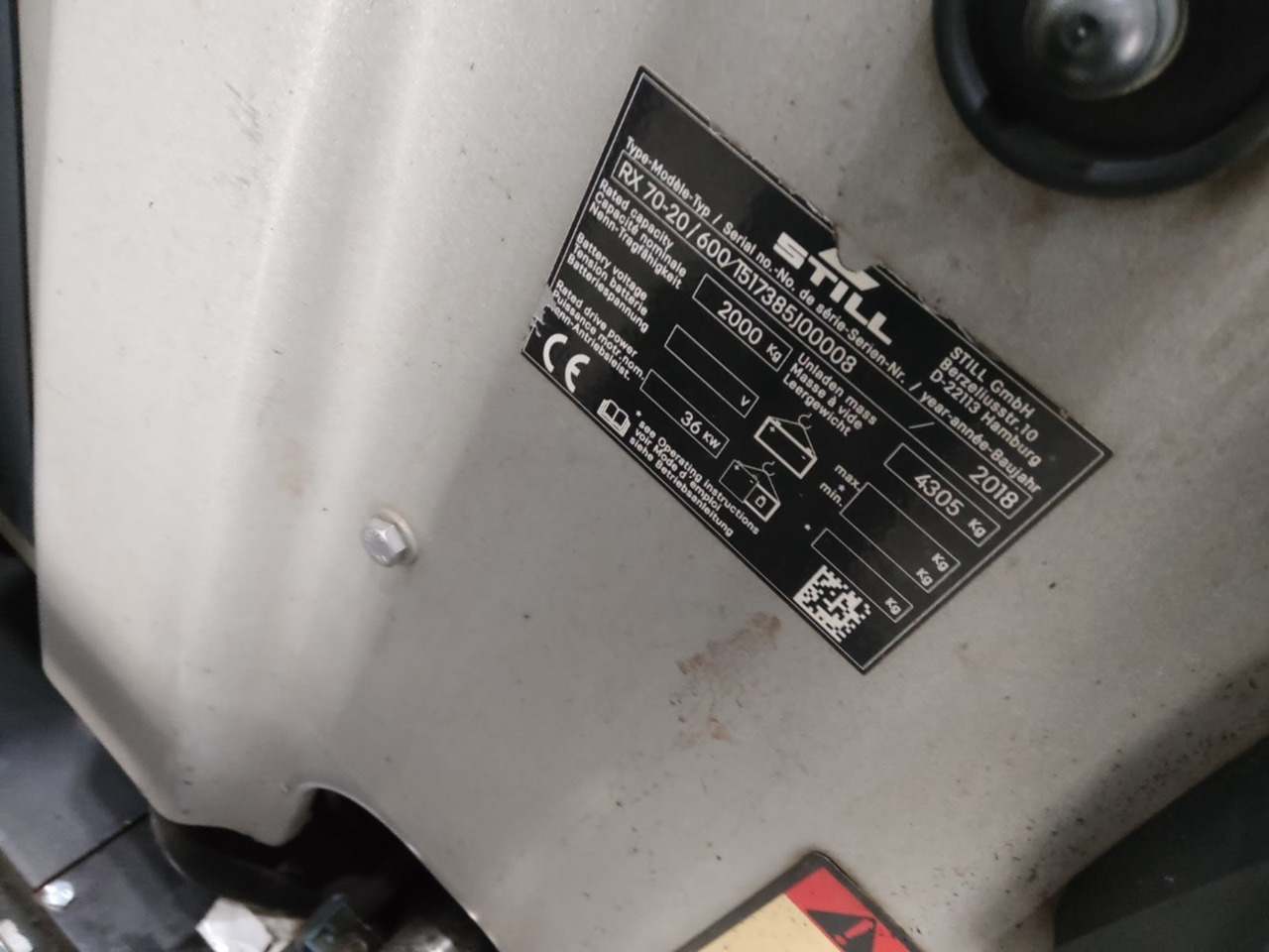 STILL RX70-20T/600 - رافعة شوكية تعمل بالغاز: صور 3 STILL RX70-20T/600 - رافعة شوكية تعمل بالغاز: صور 3