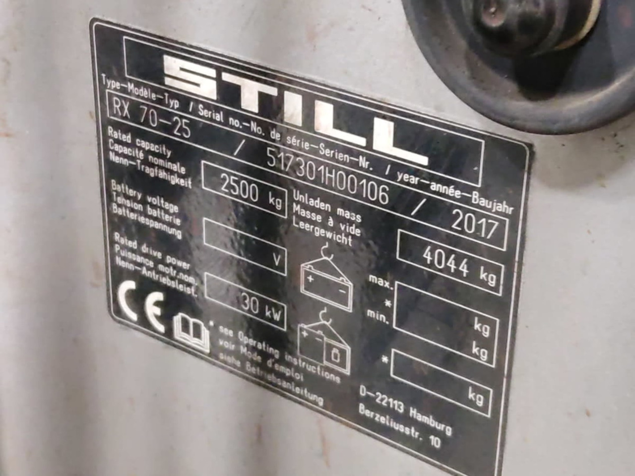 STILL RX70-25 - رافعة شوكية ديزل: صور 5 STILL RX70-25 - رافعة شوكية ديزل: صور 5