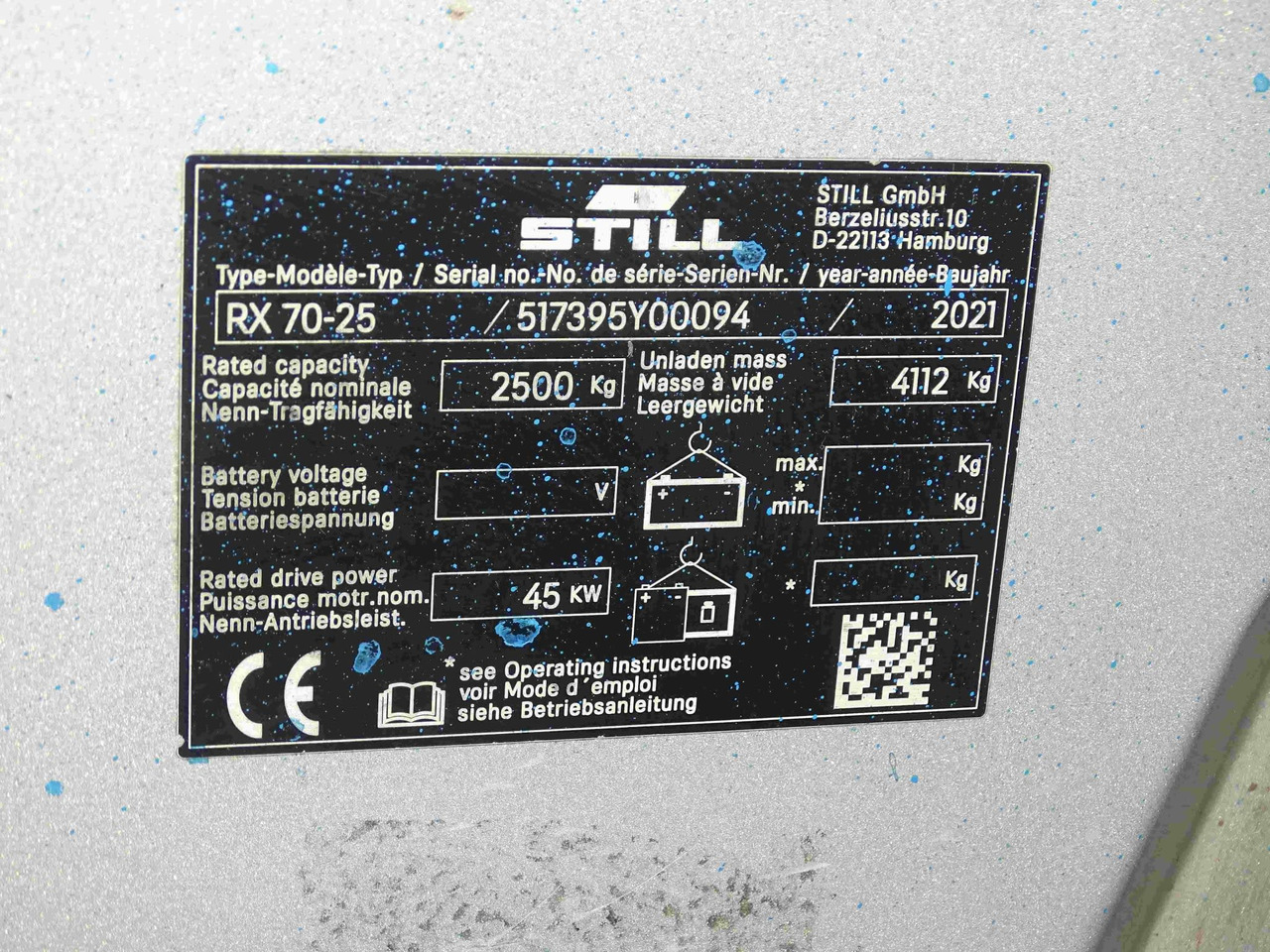 STILL RX70-25 - رافعة شوكية ديزل: صور 5 STILL RX70-25 - رافعة شوكية ديزل: صور 5