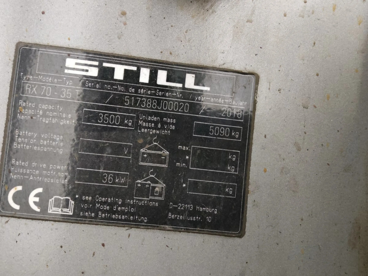 STILL RX70-35T - رافعة شوكية تعمل بالغاز: صور 5 STILL RX70-35T - رافعة شوكية تعمل بالغاز: صور 5