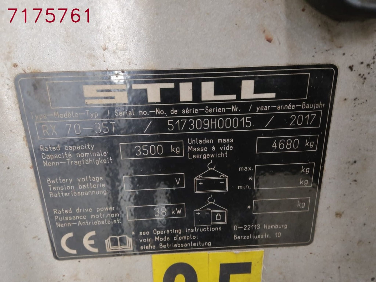 STILL RX70-35T - رافعة شوكية تعمل بالغاز: صور 2 STILL RX70-35T - رافعة شوكية تعمل بالغاز: صور 2
