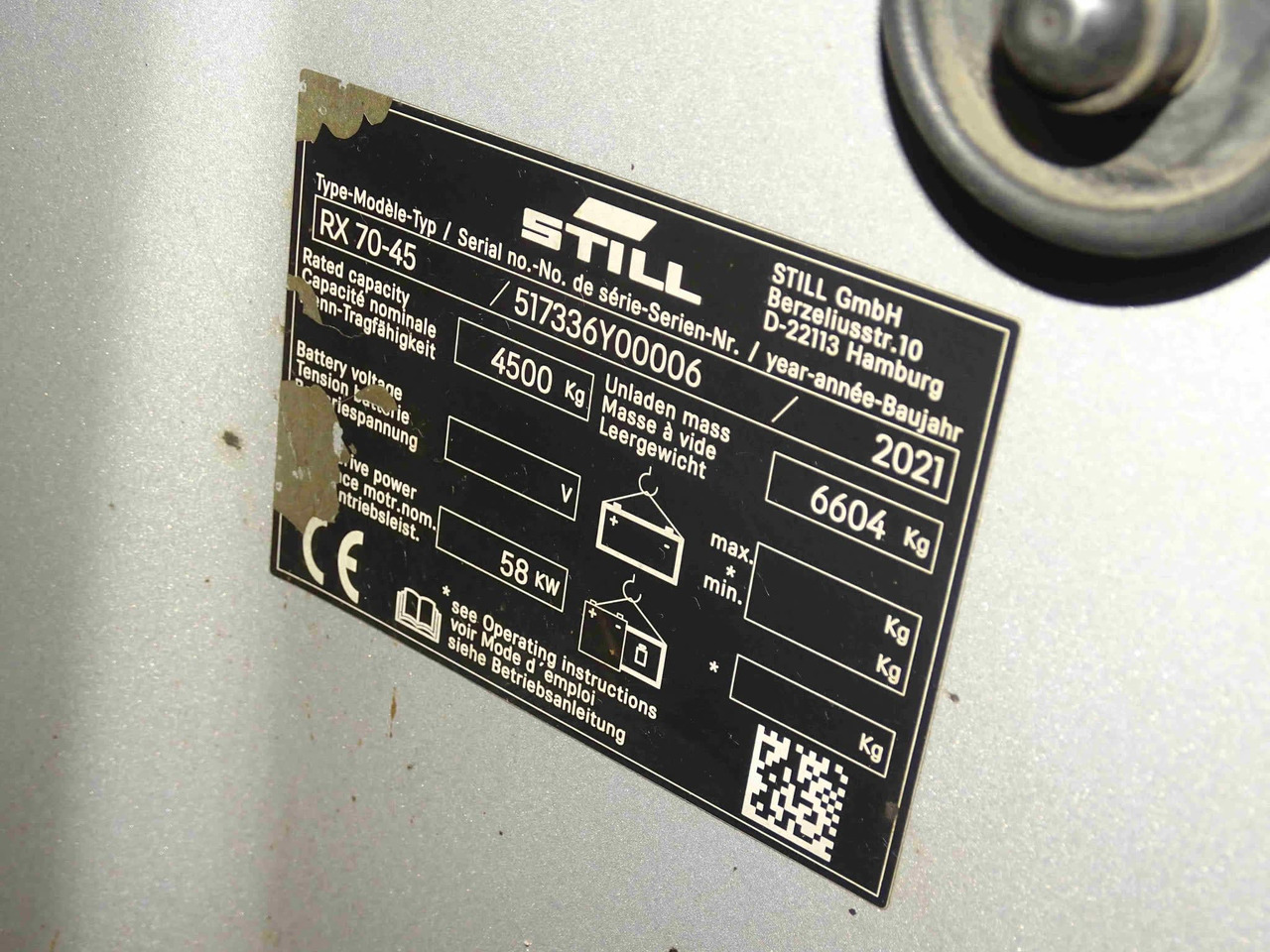 STILL RX70-45T - رافعة شوكية تعمل بالغاز: صور 2 STILL RX70-45T - رافعة شوكية تعمل بالغاز: صور 2