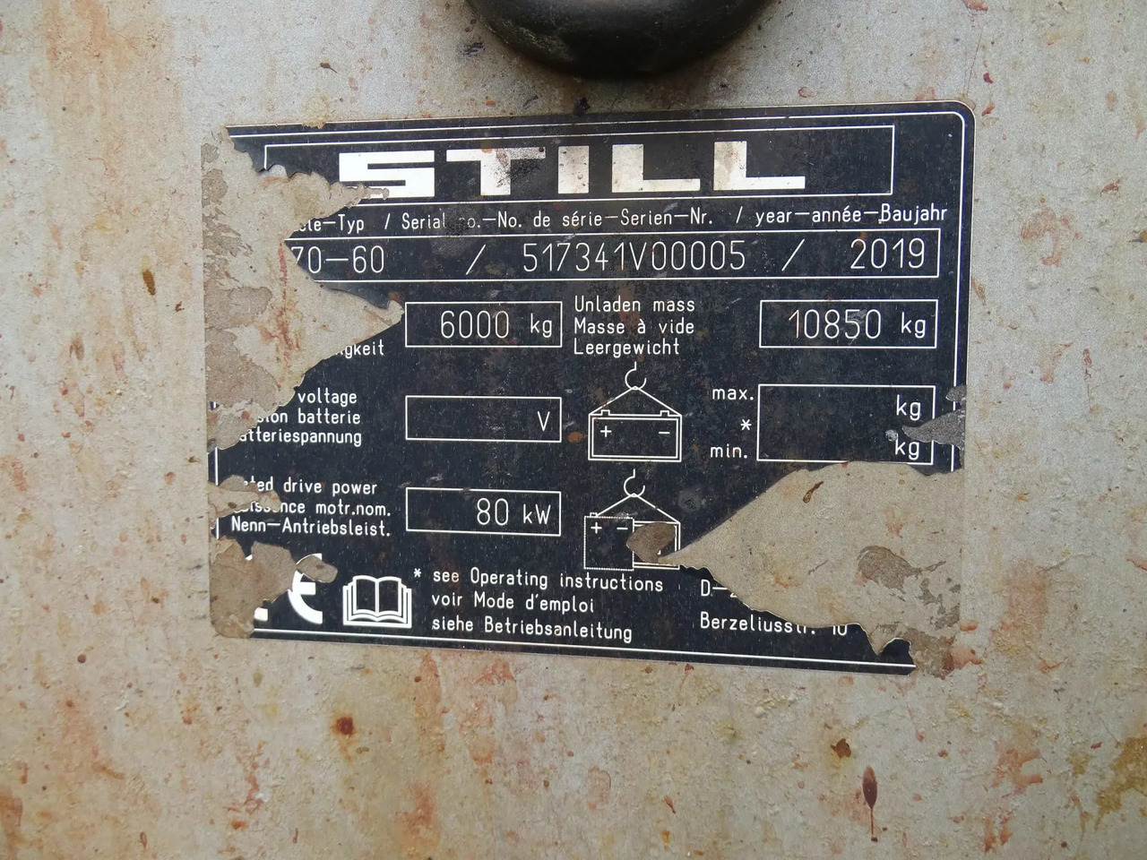 STILL RX70-60 - رافعة شوكية ديزل: صور 5 STILL RX70-60 - رافعة شوكية ديزل: صور 5