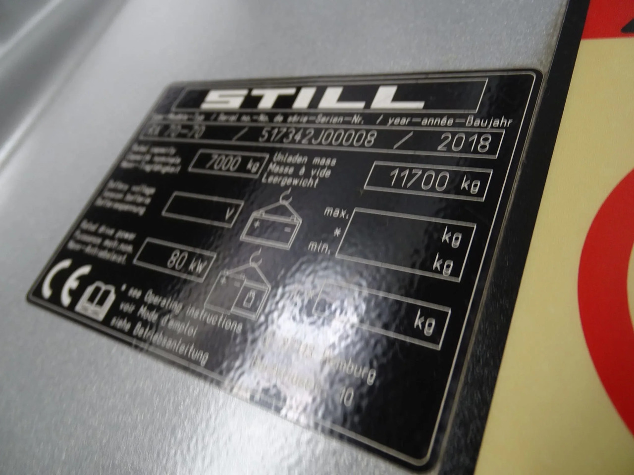 STILL RX70-70 - رافعة شوكية ديزل: صور 5 STILL RX70-70 - رافعة شوكية ديزل: صور 5