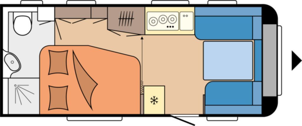 Hobby Excellent 495 WFB Mover, Autark,Combi6E Backofen - كرفان سحب: صور 2 Hobby Excellent 495 WFB Mover, Autark,Combi6E Backofen - كرفان سحب: صور 2