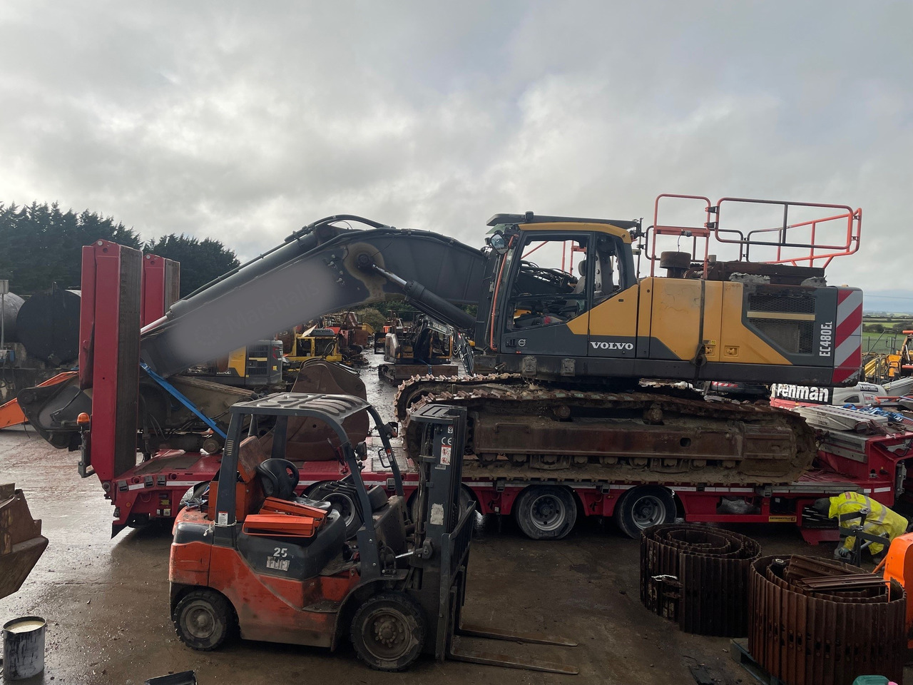 Volvo EC480E - حفارات زحافة: صور 1 Volvo EC480E - حفارات زحافة: صور 1