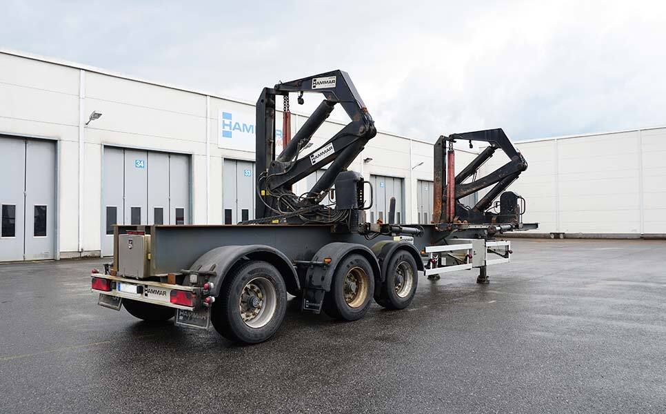 Hammar 160 HS, Sideloader, 33 tonnes SWL (20'-40') - شاحنات الحاويات/ جسم علوي قابل للتغيير نصف مقطورة: صور 2 Hammar 160 HS, Sideloader, 33 tonnes SWL (20'-40') - شاحنات الحاويات/ جسم علوي قابل للتغيير نصف مقطورة: صور 2