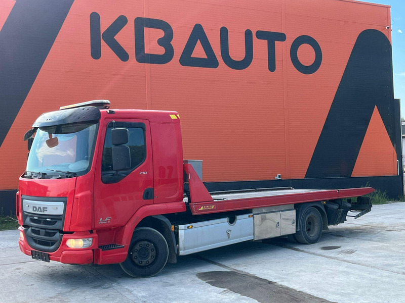 DAF LF 210 4x2 JIGE SIMPLEX 5 T / PLATFORM L=5799 mm - شاحنة نقل سيارات شاحنة: صور 1 DAF LF 210 4x2 JIGE SIMPLEX 5 T / PLATFORM L=5799 mm - شاحنة نقل سيارات شاحنة: صور 1