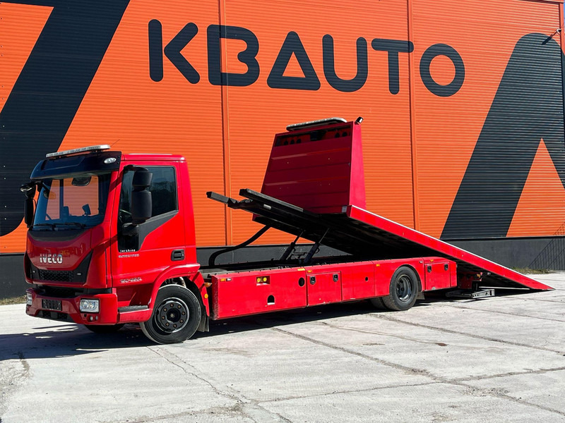 Iveco Eurocargo 120-220L 4x2 WY 2500 kg / PLATFORM L=6570 mm / W=2300 mm / WINCH - شاحنة نقل سيارات شاحنة: صور 2 Iveco Eurocargo 120-220L 4x2 WY 2500 kg / PLATFORM L=6570 mm / W=2300 mm / WINCH - شاحنة نقل سيارات شاحنة: صور 2