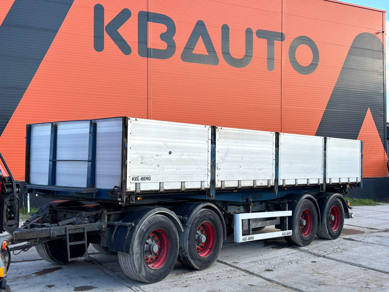 KEL-BERG D32B4 BPW AXLES / EXTENDABLE DRAWBAR / BOX L=7605 mm - مقطورات مسطحة: صور 1 KEL-BERG D32B4 BPW AXLES / EXTENDABLE DRAWBAR / BOX L=7605 mm - مقطورات مسطحة: صور 1