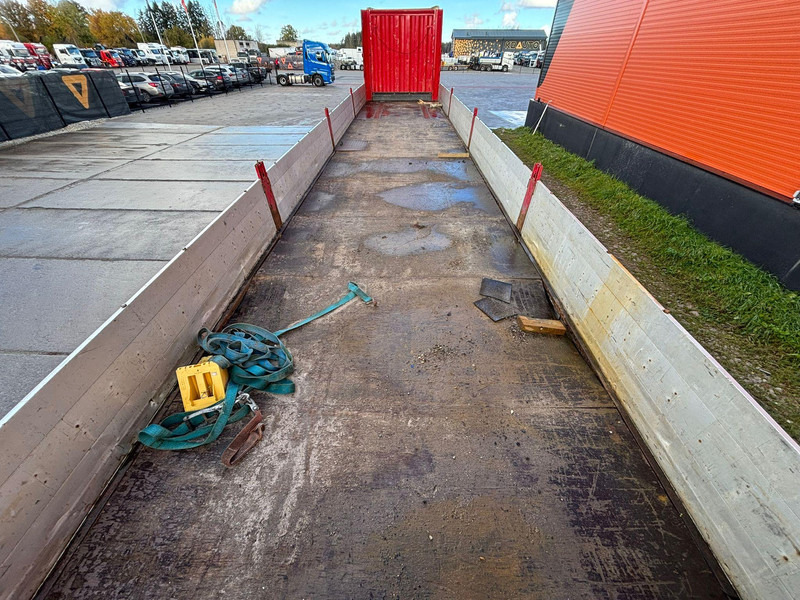 نصف مقطورة مسطحة Krone SDP 27 PLATFORM L=13663 mm / SAF AXLES: صور 11