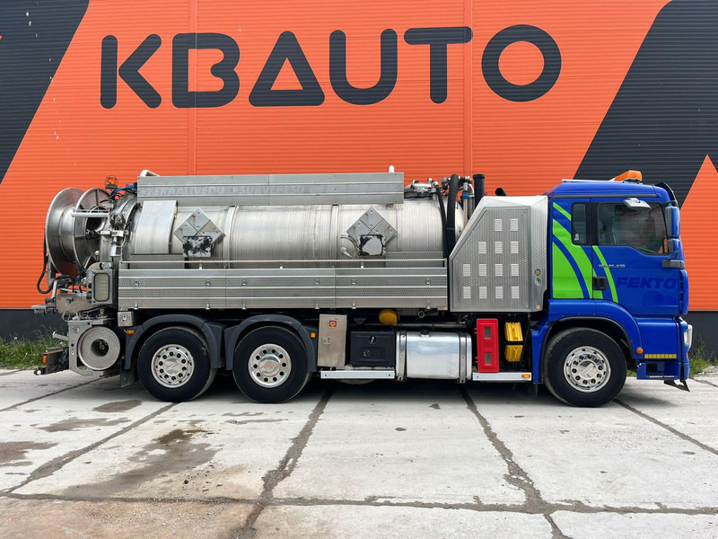 MAN TGA 26.430 6x2*4 TANK 13700 l / VACUUM MORO PM200R - 2283 hours / PRESSURE Pratissoli KF38 - 40 l/min - 150 bar - فراغ شاحنة: صور 4 MAN TGA 26.430 6x2*4 TANK 13700 l / VACUUM MORO PM200R - 2283 hours / PRESSURE Pratissoli KF38 - 40 l/min - 150 bar - فراغ شاحنة: صور 4