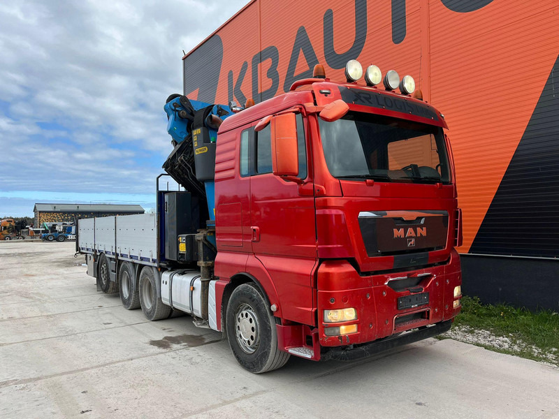 MAN TGX 35.480 8x4*4 PK 65002 + JIB / PLATFORM L=6800 mm - شاحنات مسطحة, شاحنة كرين: صور 4 MAN TGX 35.480 8x4*4 PK 65002 + JIB / PLATFORM L=6800 mm - شاحنات مسطحة, شاحنة كرين: صور 4