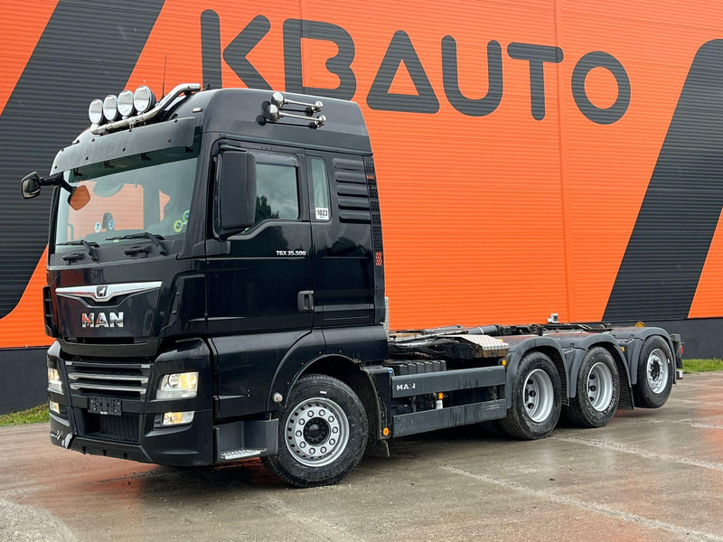 MAN TGX 35.500 8x4*4 PALFINGER 20 ton / L=5700 mm / PLATFORM & BOX NOT INCLUDED ! - شاحنة ذات الخطاف: صور 1 MAN TGX 35.500 8x4*4 PALFINGER 20 ton / L=5700 mm / PLATFORM & BOX NOT INCLUDED ! - شاحنة ذات الخطاف: صور 1