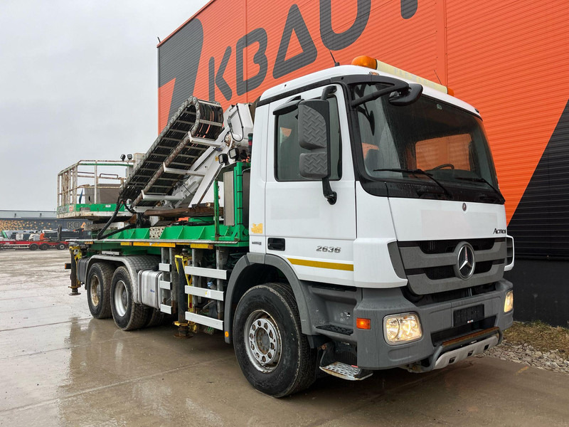 Mercedes-Benz Actros 2636 6x4 Esslift 1000 / lifting cylinders missing ! - شاحنة, شاحنة كرين: صور 4 Mercedes-Benz Actros 2636 6x4 Esslift 1000 / lifting cylinders missing ! - شاحنة, شاحنة كرين: صور 4