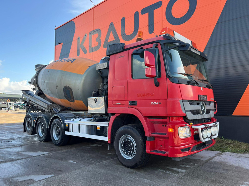 Mercedes-Benz Actros 2646 8x4*4 MSM 9 m3 / MSM 9M - شاحنة خلاطة خرسانة: صور 3 Mercedes-Benz Actros 2646 8x4*4 MSM 9 m3 / MSM 9M - شاحنة خلاطة خرسانة: صور 3