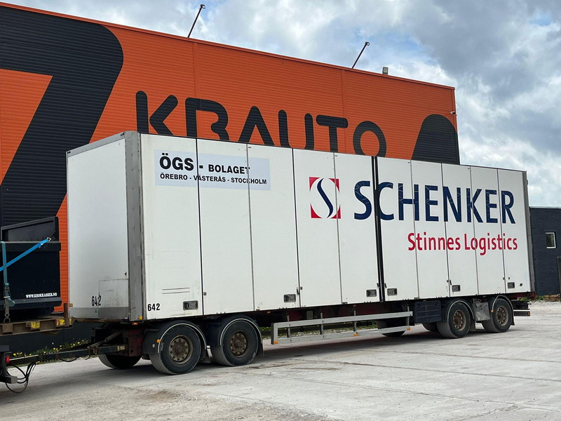 Närko D4ZB13L61 BOX L=12400 mm - بصندوق مغلق مقطورة: صور 1 Närko D4ZB13L61 BOX L=12400 mm - بصندوق مغلق مقطورة: صور 1