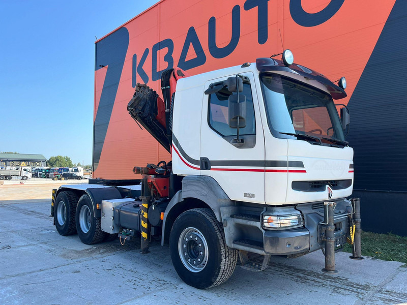 Renault 420 DCI 6x4 PK 32080 / FULL STEEL - شاحنات مسطحة, شاحنة كرين: صور 4 Renault 420 DCI 6x4 PK 32080 / FULL STEEL - شاحنات مسطحة, شاحنة كرين: صور 4