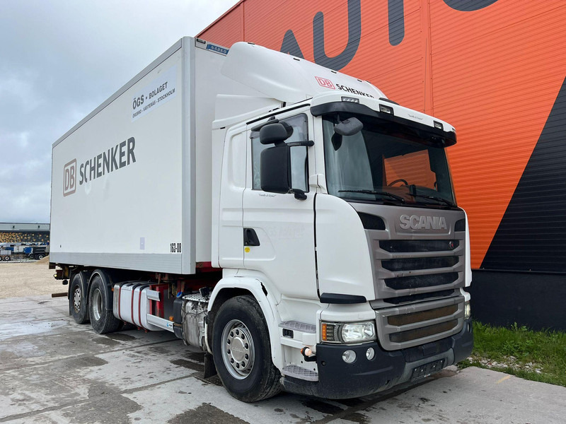 Scania G 450 6x2*4 RETARDER / BOX L=7360 mm - بصندوق مغلق شاحنة: صور 3 Scania G 450 6x2*4 RETARDER / BOX L=7360 mm - بصندوق مغلق شاحنة: صور 3